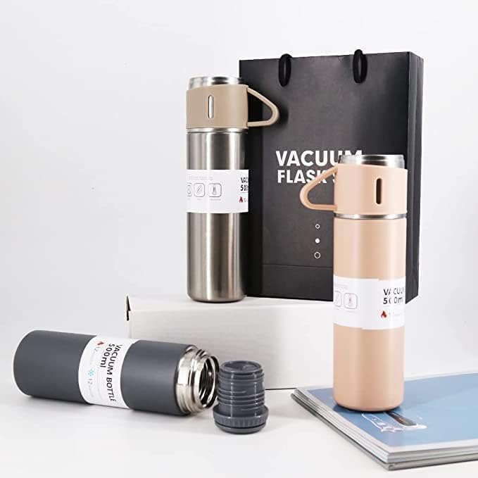 Stainless Steel Vacuum Flask Set