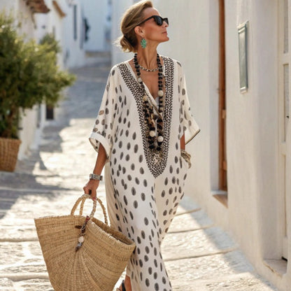Three-quarter-length Sleeves With A Long Patch Pocket DRESS