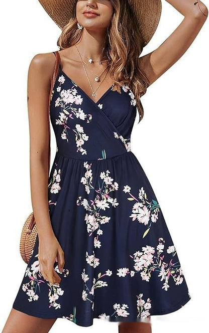 V-neck Strap Beach Skirt
