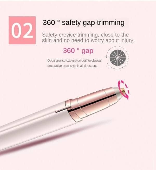 Flawless Eyebrow Trimmer - Precision Face & Eyebrow Hair Remover