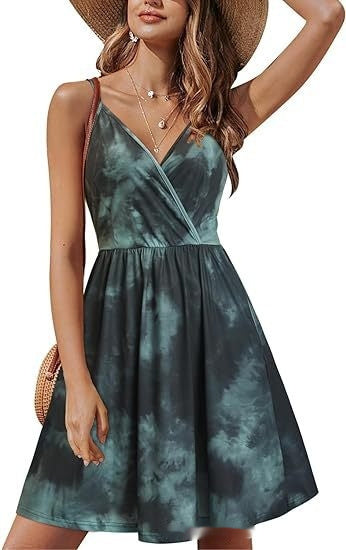 V-neck Strap Beach Skirt