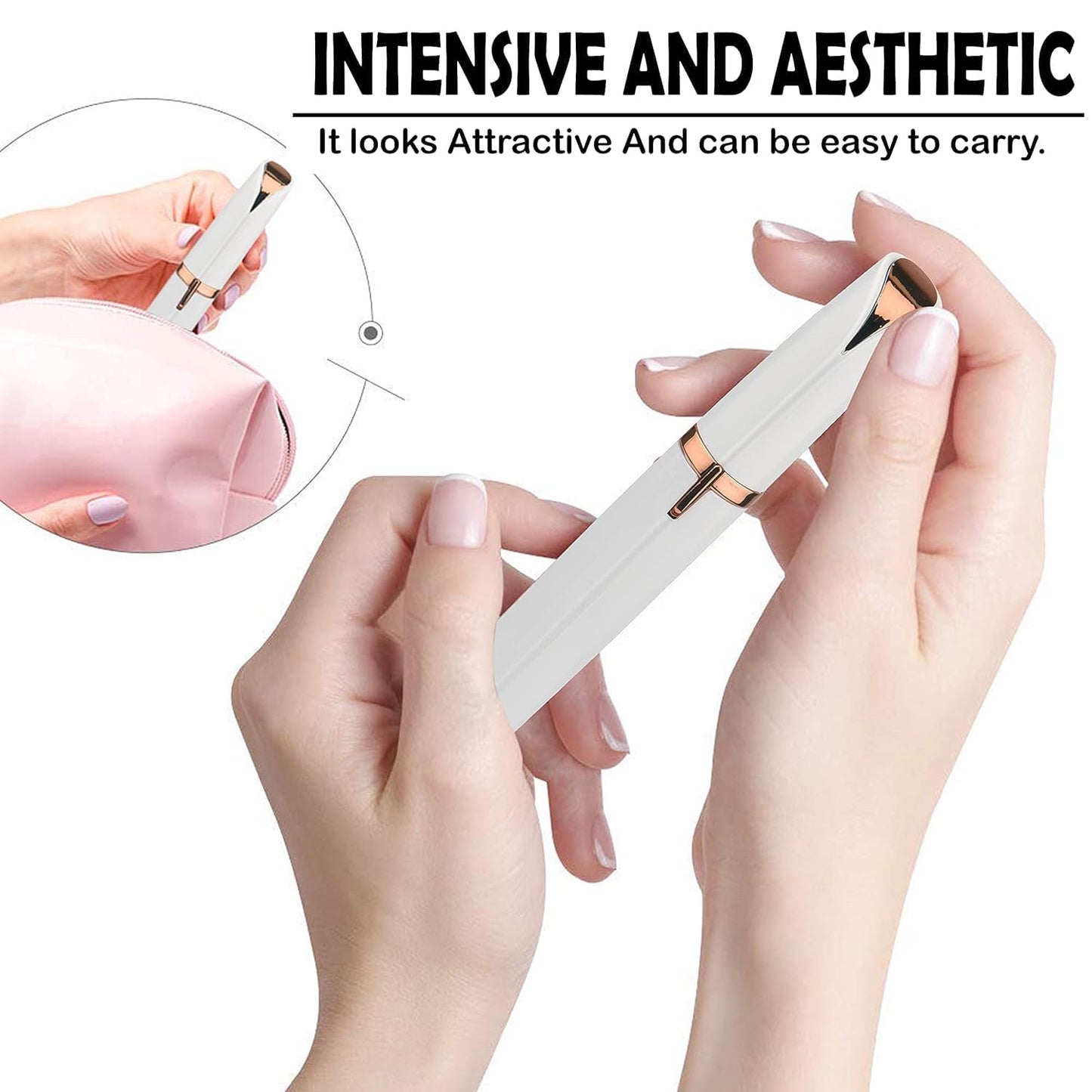 Flawless Eyebrow Trimmer - Precision Face & Eyebrow Hair Remover