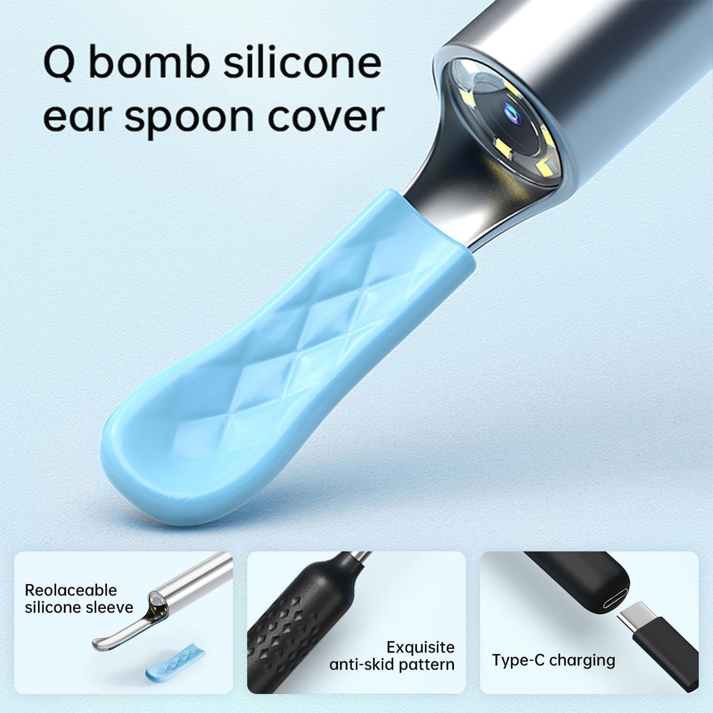 Pro Visual Earwax Cleaner – Smart Otoscope with Ear Wax Removal Kit