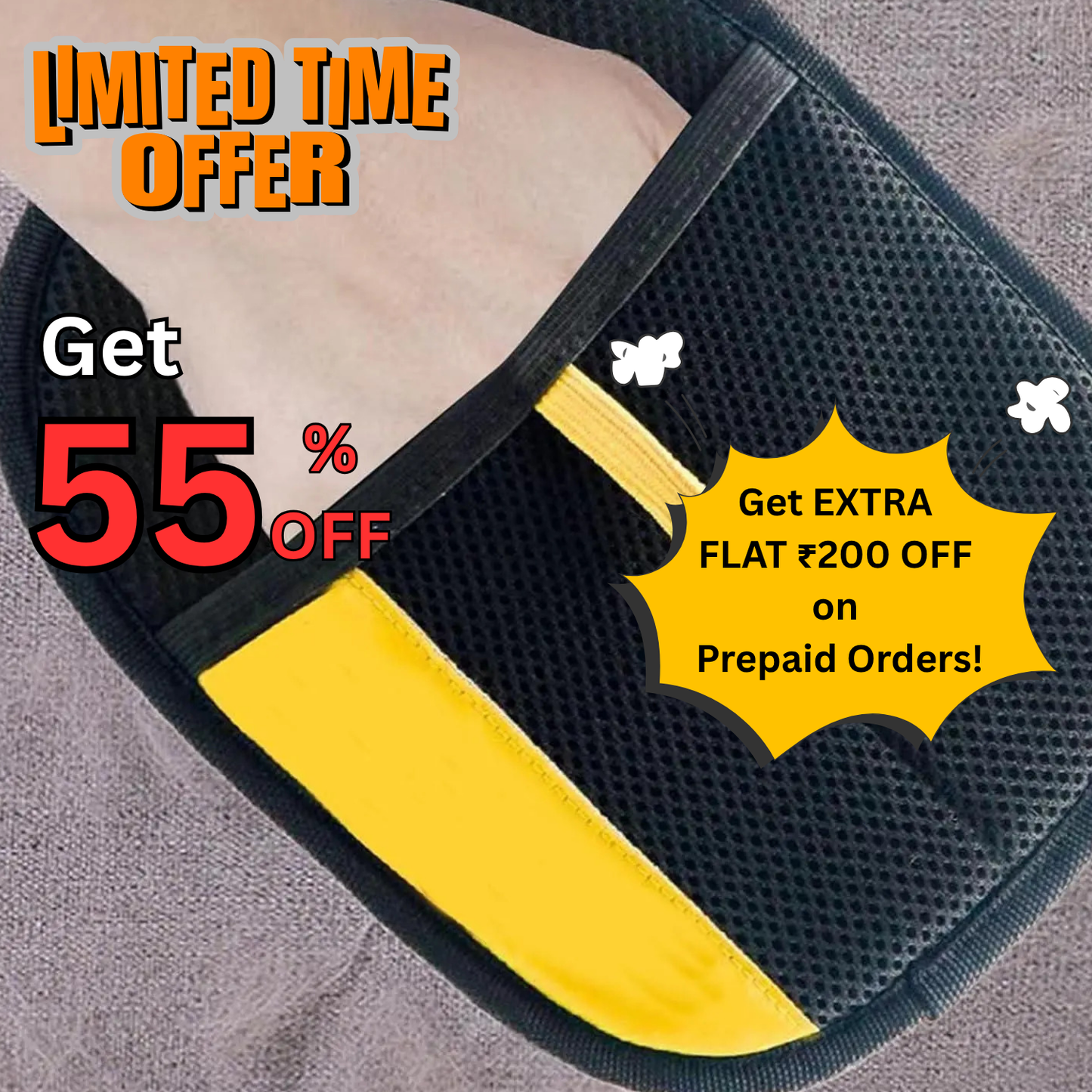 Pet Hair Removal Gloves (Pack of 2)