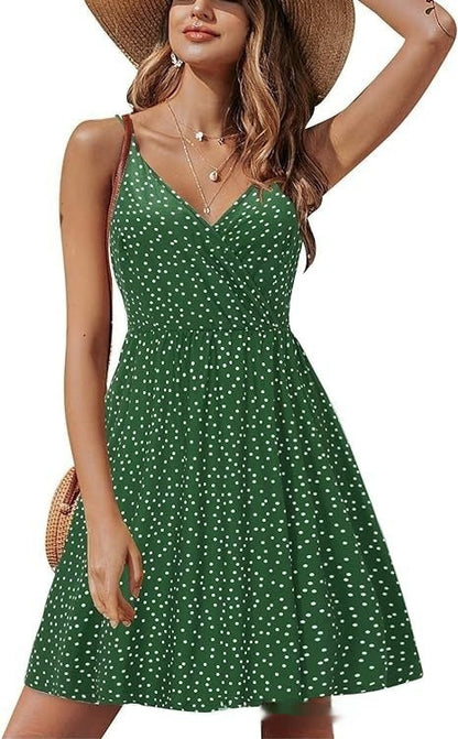 V-neck Strap Beach Skirt